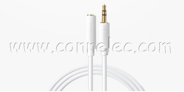 Brand new and original Pisen 3.5mm stereo audio extension cable, 1.5m, Pisen