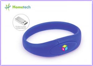 China Bulk 1gb Silicone Wristband USB Flash Drive Wirstband USB Stick For Promotional Gift factory