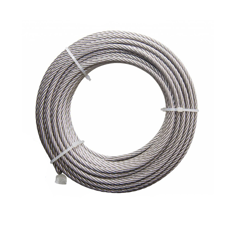 Non-Alloy 1*7 16mm Galvanized Steel Wire Rope Stay 6mm Steel Cable with High Tensile Strength
