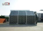 Camouflage Color Relocatable Aircraft Hangar 25 X 50 Side Hard Wall WITH