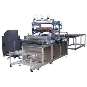 China HEPA Filter Mini Paper Pleating Machine Production Line Auto Operate factory