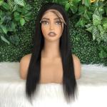Transparent Lace Frontal Wig 5x5 Lace Closure Wig Ready To Wear Straight Human