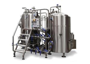China 150L 304 Stainless Steel Pilot Brewing Equipment In Beer Production Line Witn Semi-automatic factory