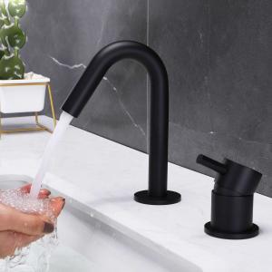China SUS304 Stainless Steel Single Hole Single Handle Basin Mixer in Chrome Matte Black Gold Sn factory