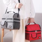 Aluminum Foil Custom Insulated Lunch Bags Leak Proof Square Lunch Bag