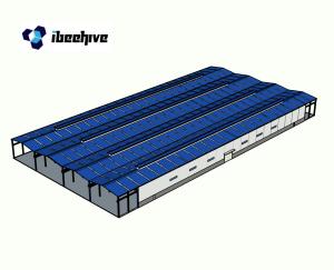 China Prefabricated Steel Frame Structure Buildings Prefab Workshops Din Standard factory