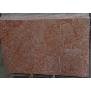 China Rose Red Marble Tile , Decorative Natural Agate Floor Tiles Dolomite Type on sale