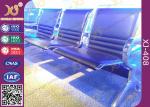 Public Shopping Mall Waiting Area Chairs, Hospital Waiting Seats Covered PU