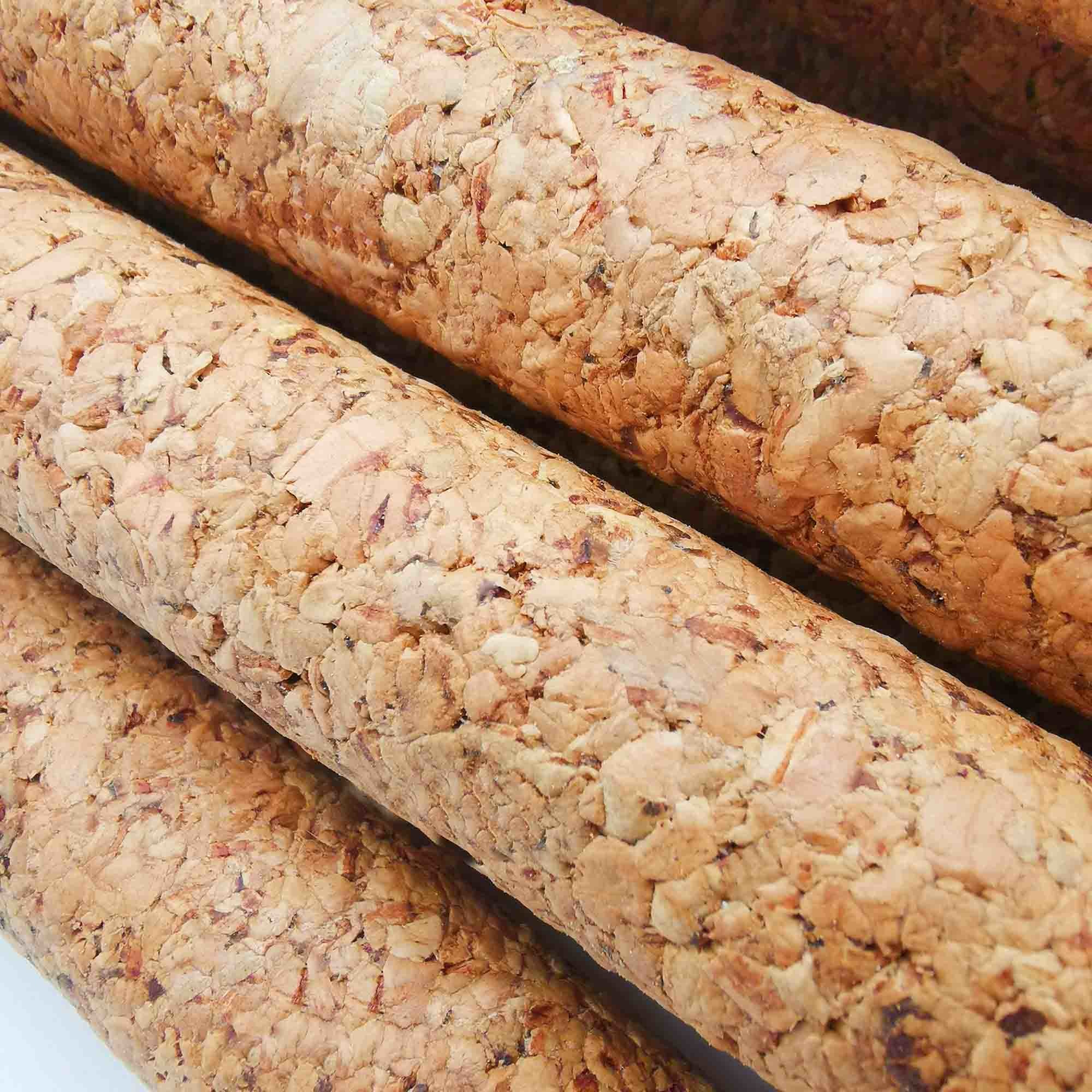 Dia 30mm X 640mm Agglomerated Cork Rods Sticks Wine Cork Stoppers