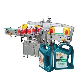 China Customize Hex Bottle Labeling Machine Multiple Sides Bottle Sticker Square Labler factory