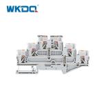DIN Rail NS 35 Push In Connection Terminal Blocks Interconnection Type