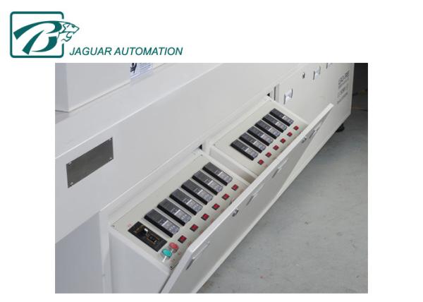 High Efficiency Reflow Oven Machine , Nickel Heater PCB Soldering Machine