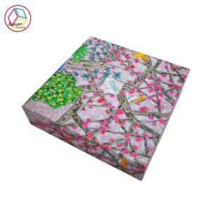 China Custom Printed Apparel Boxes Waterproof Feature Recycled Material factory
