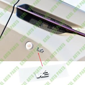 China For Aston Martin V12 Silver Logo Wing/Rear Badge Car Styling factory