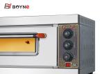 Glass Door 1 Deck 1 Tray 3.2kw Industrial Baking Oven