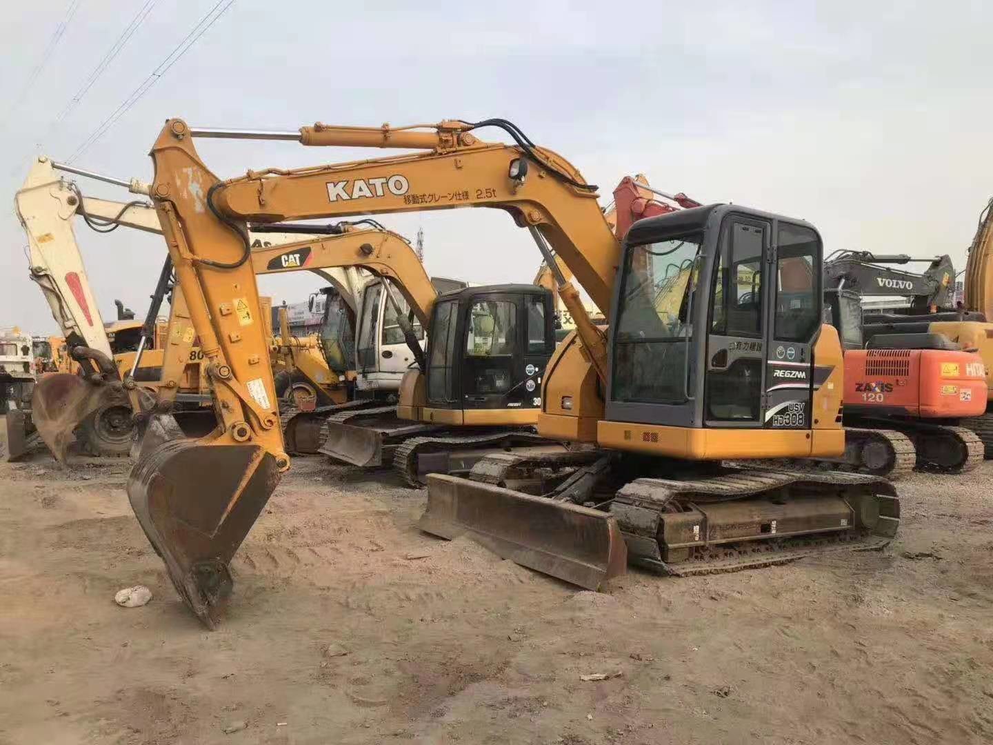 Kato HD307 0.34m3 Bucket 7T Used Excavator Equipment