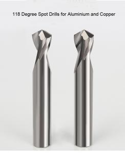 China High Performance Spot Drill Bit Solid Carbide Drilling Tools For CNC Working factory