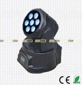 China RGBW 4In1 7pcs Mini LED Moving Head Light Strong Beam Light Effect For Concert factory