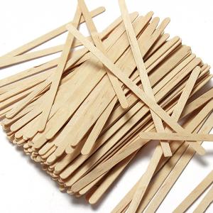 China 5.5'' / 140mm Disposable Wooden Stirrer For Coffee factory