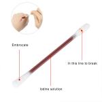 ODM Medical Disposable Plastic Pointed Qtips Double Headed Alcohol Cotton Swabs