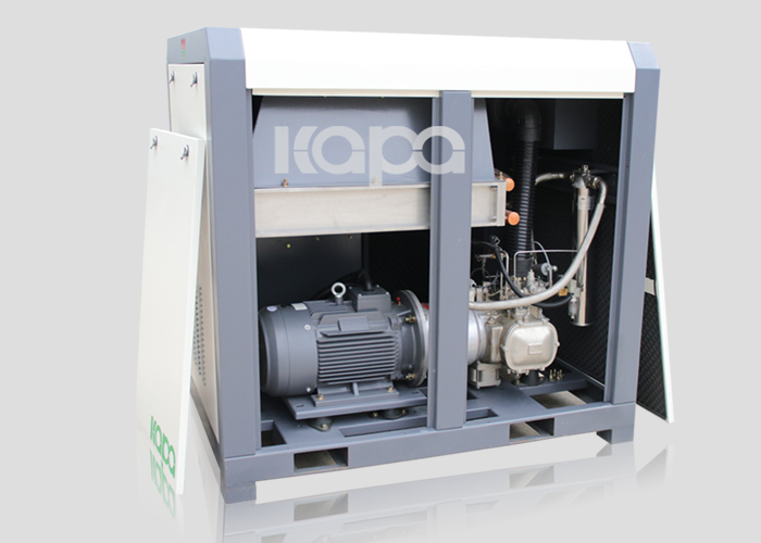 Lubricated Silent Oil Free Compressor , Oil Free Reciprocating Air Compressor