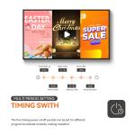 Commercial Led Advertising Player , 43 Inch Wall Mount Digital Signage Displays