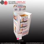 Food packing dumpbin unit display stand