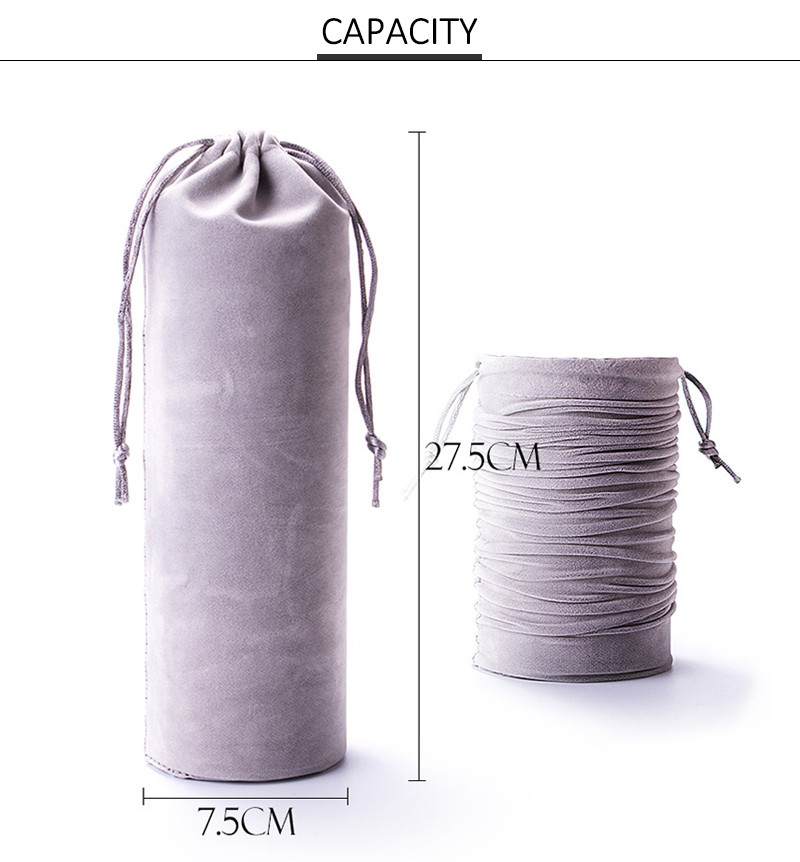 Soft Velvet Insulated Glass Champagne Bottle Cover