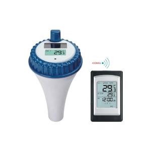 China 7-15v Multifunctional Pool Wireless Thermometer For Indoor Bathtub And Outdoor Swimming Pool factory