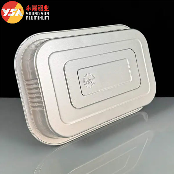 China D272-44 Smooth Wall Foil Container​ 44oz Ovensafe Food container factory