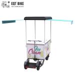 EQT Commercial Ice Cream Cart Electric Cargo Bike Scooter Freezer Tricycle for