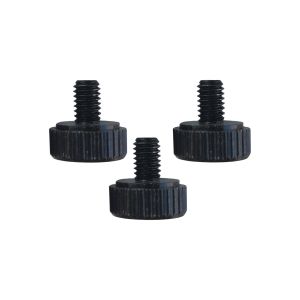 Big Roller Head Flower Thumb Screw Straight Grain Carbon Steel