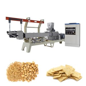 High Output Soy Protein Machine Soybean Extruding Line 19x2x2.2m