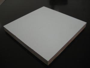 China Excellent quality orange color melamine mdf factory