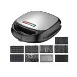 Stainless Steel Waffle Sandwich Makers 3 In 1 Kitchen Multifunction