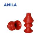 Spherical Silicone Vacuum Cup MAG , Durable Round Suction Cups 36mm