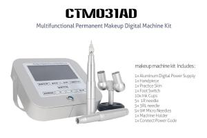 China Multifunctional Semi Permanent Makeup Machine Kit Microneedle Eyebrow Tattoo factory