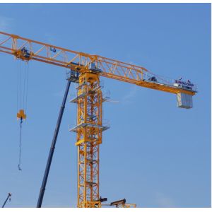 China 60m Flat Top Tower Crane Used In Building Construction on sale