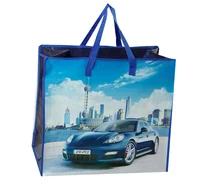 China Waterproof Recycled Shopping Bags with Customized Printing and Storage Needs on sale
