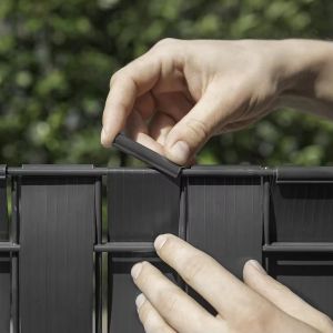 Easily Assembled PVC Privacy Strip For Chain Link Fence