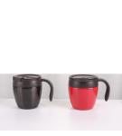 Stainless Steel Insulated Coffee Mug Wide Mouth Opening With Lid 11OZ