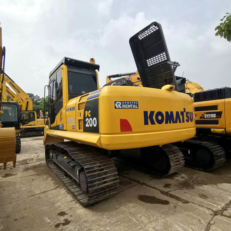 Komatsu PC200-8 Used Japan Excavator 20 Ton Crawler with and Original Hydraulic Pump