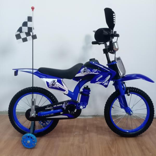 Kids Moto Bike With Removable Training Wheels / Children Bicycle With Comfortabl