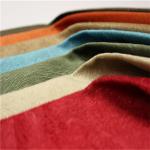 Mordern Jacquard Velvet Upholstery Fabric 28S/32S Density For Home Textile