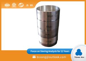 China Metal Wire Cloth Lab Sieve Set Granularity Refractory In Building Industry factory