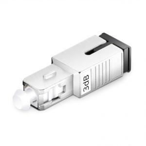 China Male-Female SC Attenuator Variable Fiber Optical SC APC Attenuator for at Exact Cables factory