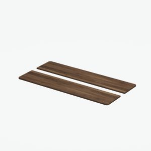 China Classic Walnut Desk Particle Board 1400×600×15mm Environmental Friendly factory