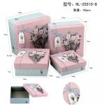 Lovely Craft Jewelry Packaging Paper Box , Decorative Cardboard Gift Boxes With
