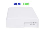 Network 4 Ports Fiber Optic Cable Termination Box 2 Core SC APC 120*80*25 Mm