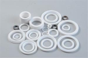 China Non Contaminating PTFE Machined Parts , PTFE O Ring Excellent Aging Resistance factory